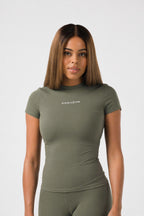 Aura Sculpt Short Sleeve Top